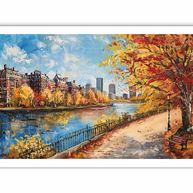 Boston Wall Art Painting