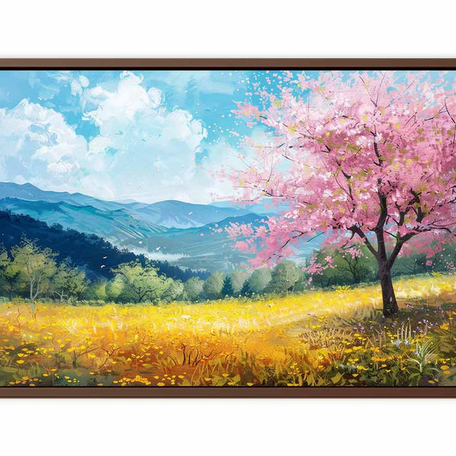Spring Tree Canvas Art Print
